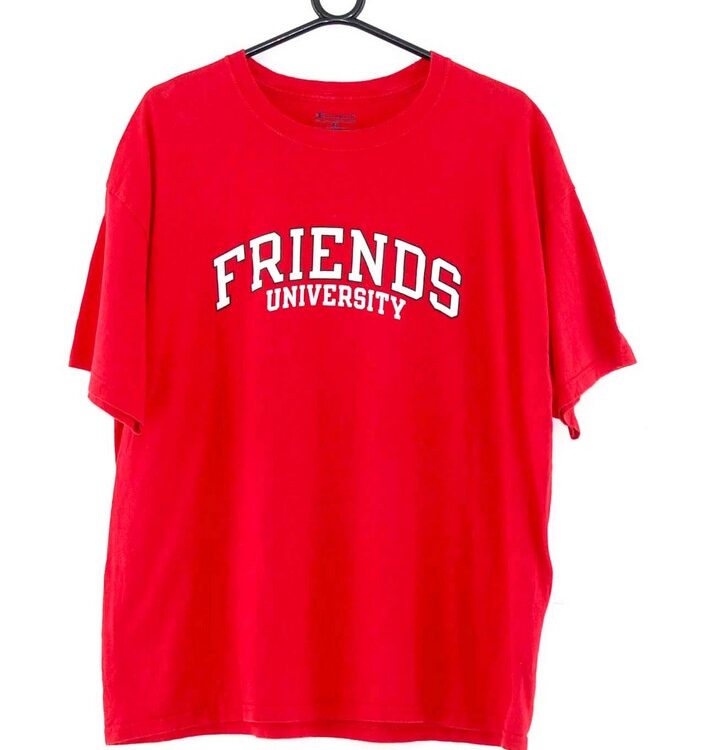 Friends University Red Tee