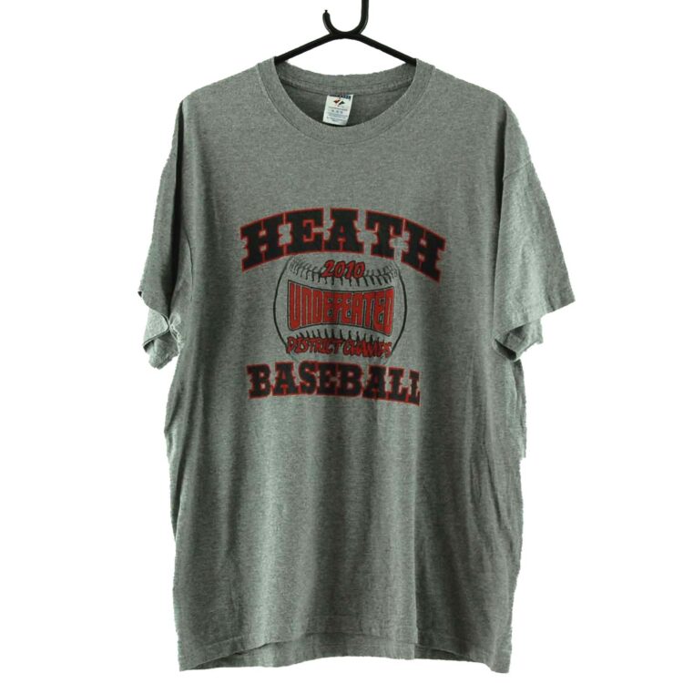 Heath Baseball 2010 Grey Tee