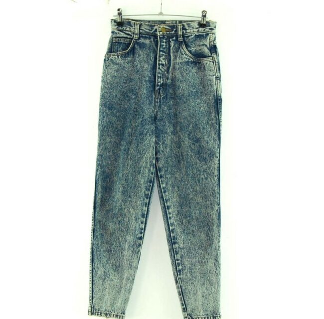 Acid Wash Mom Jeans