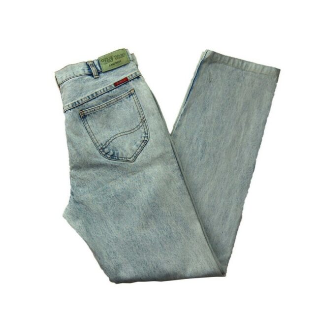 707 Star Acid Wash Skinny Jeans