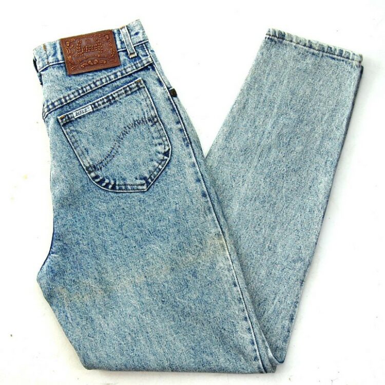 Rifle Acid Wash Denim Jeans