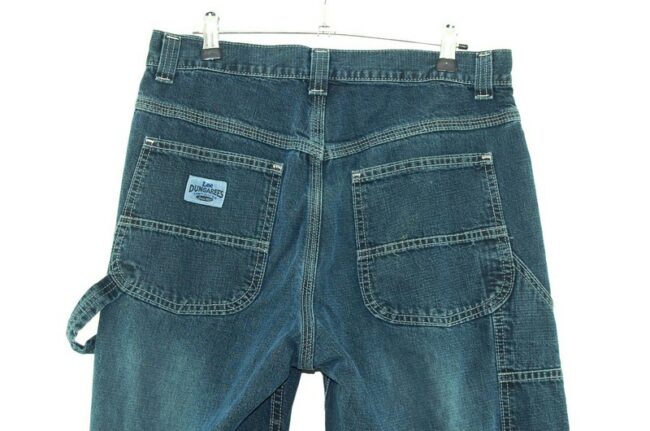 Back of Lee Dungarees Carpenter Jeans