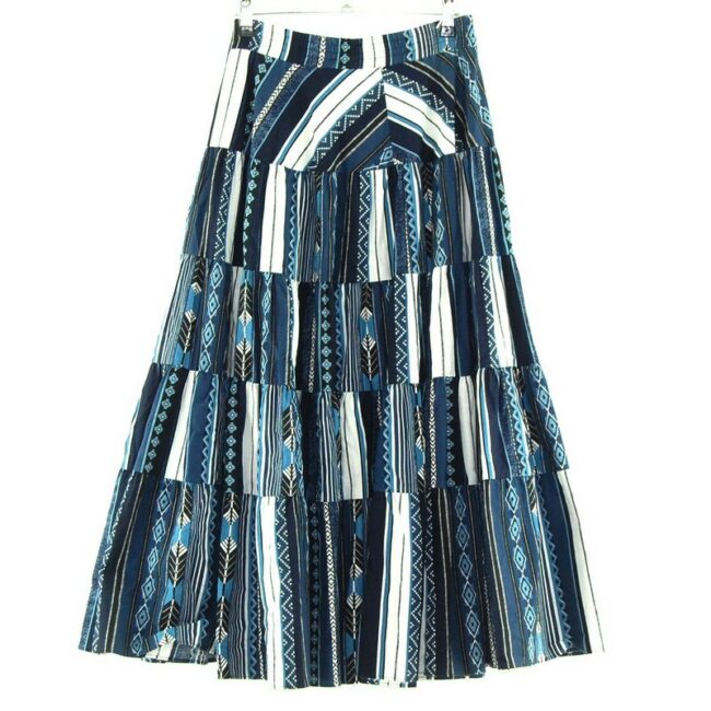 Folk Print Gypsy Skirt