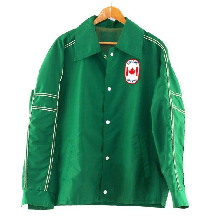 Canada Sports Nylon Coach Jacket