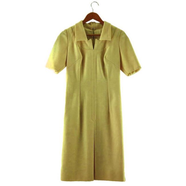 1960s Cream Tunic Dress