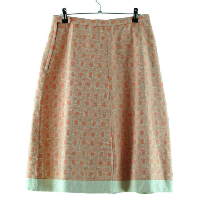 60s Pink Vintage Midi Skirt