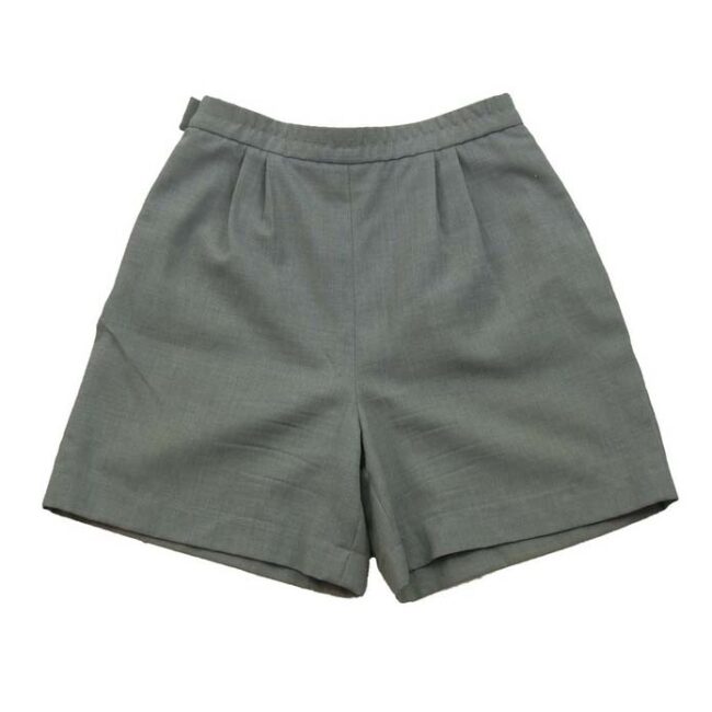 Grey 60s Vintage Shorts Womens