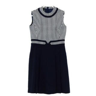 Houndstooth Check 60s Dress