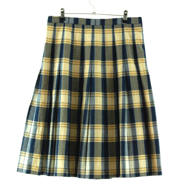 60s Plaid Skirt