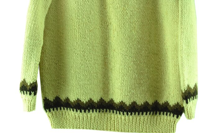 Close up of Womens Nordic Sweater