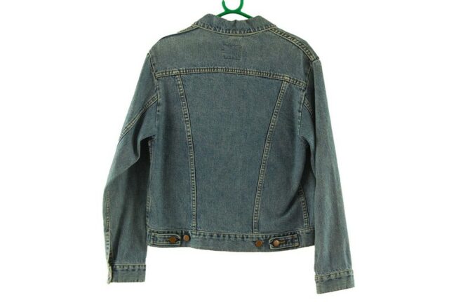 Back of 80s Vintage Wrangler Denim Jacket