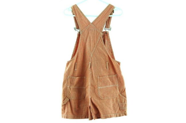 Back of cropped Summer Dungarees