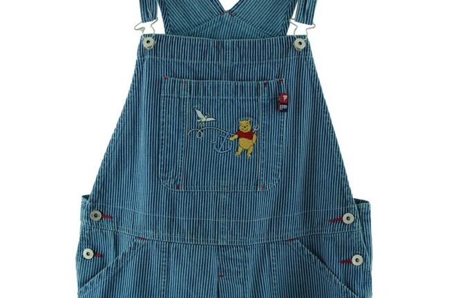 Close up of Cropped Comfy Dungarees