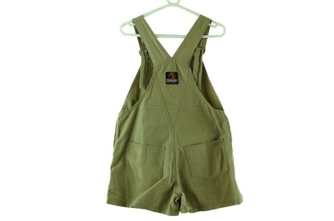 Back of Womens Shorts Dungarees