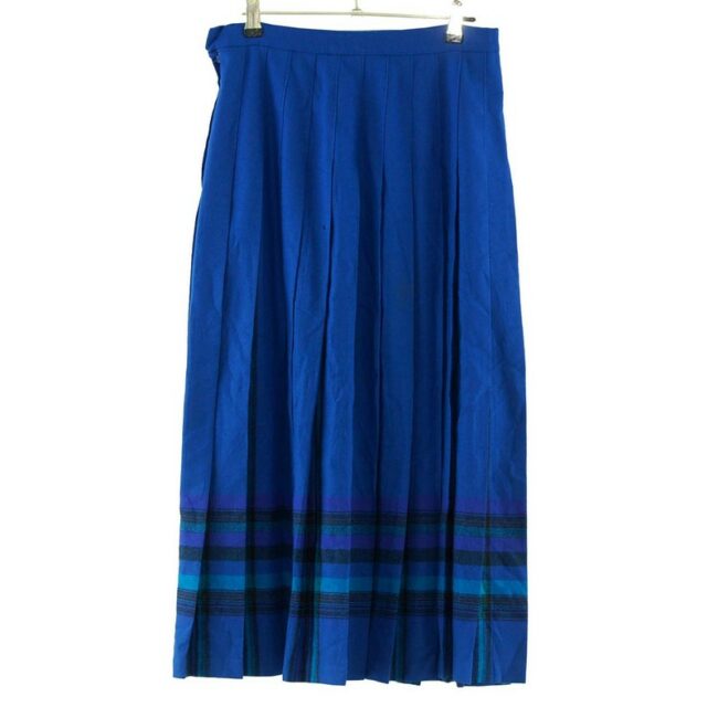 Pleated Wool Vintage Pendleton Skirt