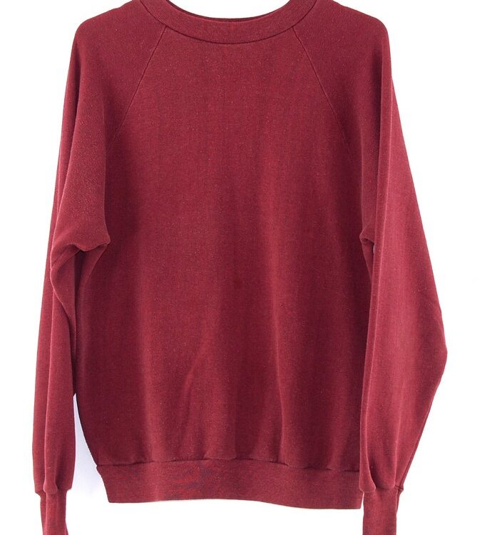 Crew Neck Purple Sweatshirt