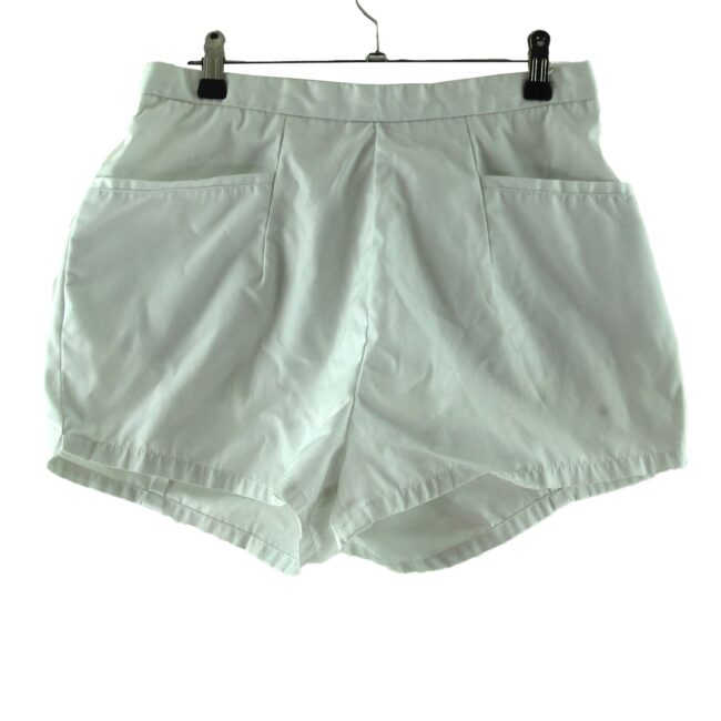 60s White Womens Shorts