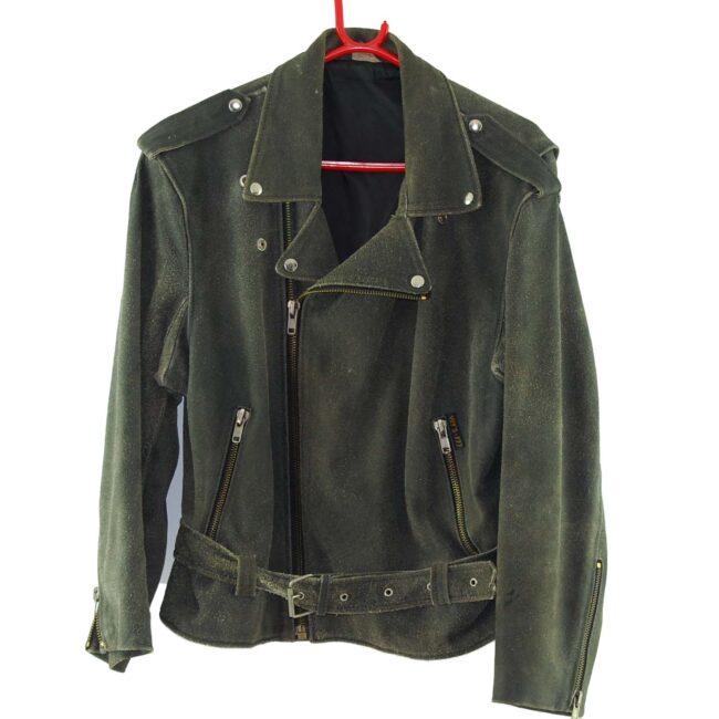 Suede Biker Jacket