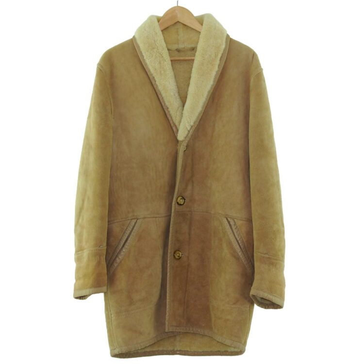 Light Brown Shearling Coat