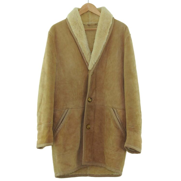 Light Brown Shearling Coat