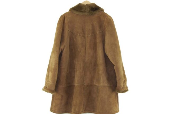 Back of Womens Sheepskin Jacket