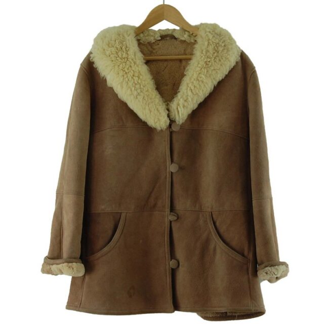 Vintage Sheepskin Jacket Womens