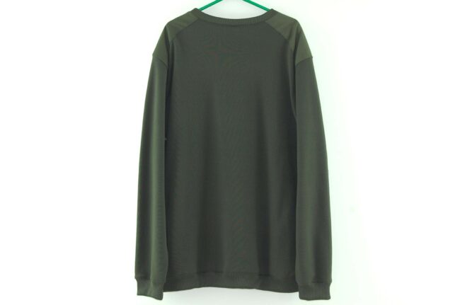 Back of Solognac Grey Crew Neck Sweatshirt