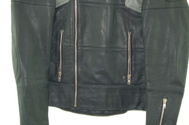 Close up of Retro Motorcycle Jacket