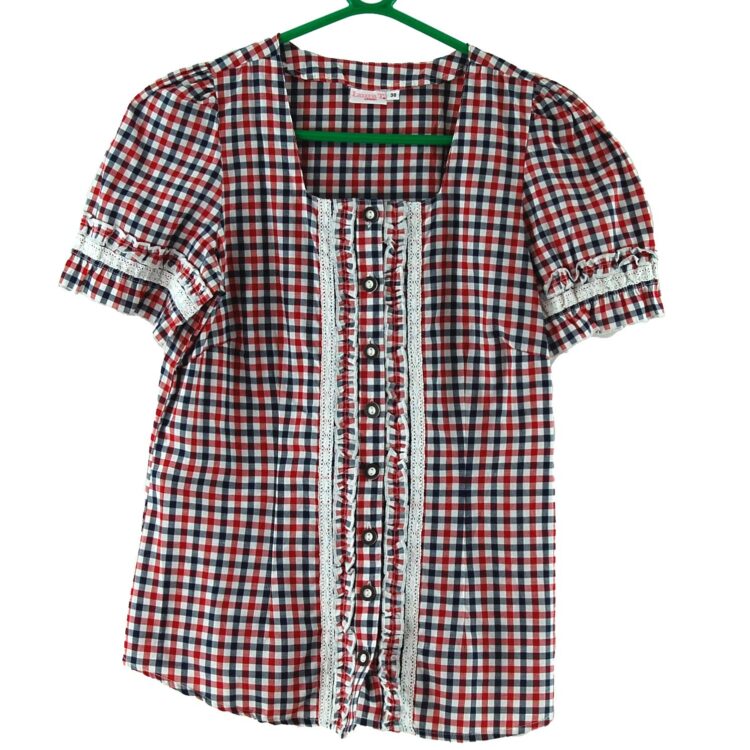 Womens Western Plaid Shirt