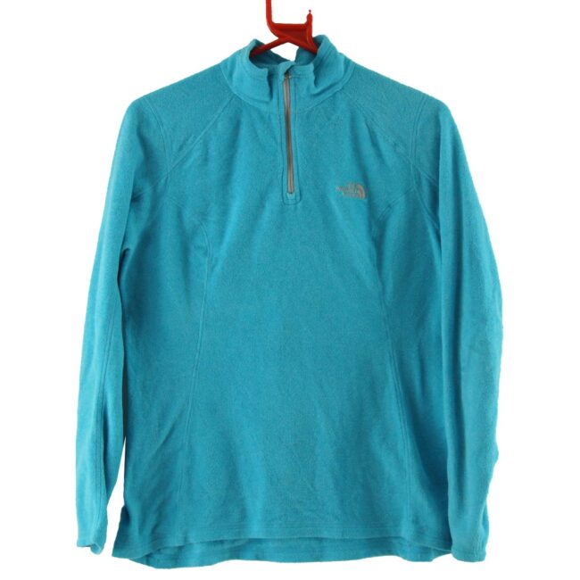 Womens Blue North Face Fleece