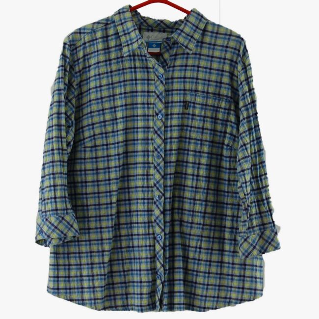 Columbia Clothing Checked Blouse