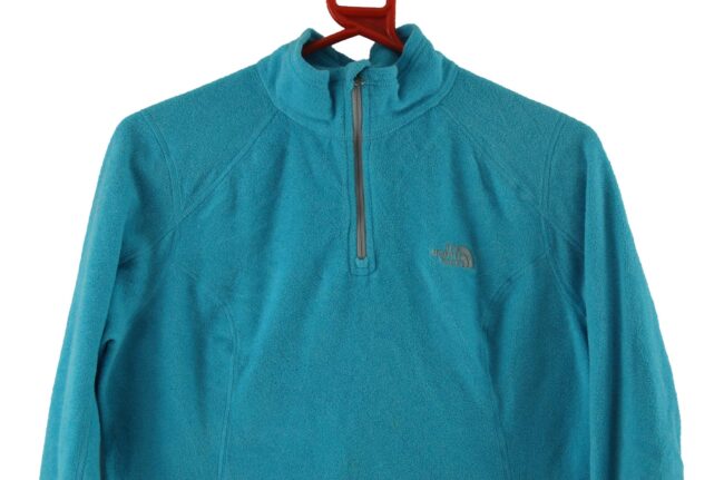 Close of North Face Fluffy Fleece Womens