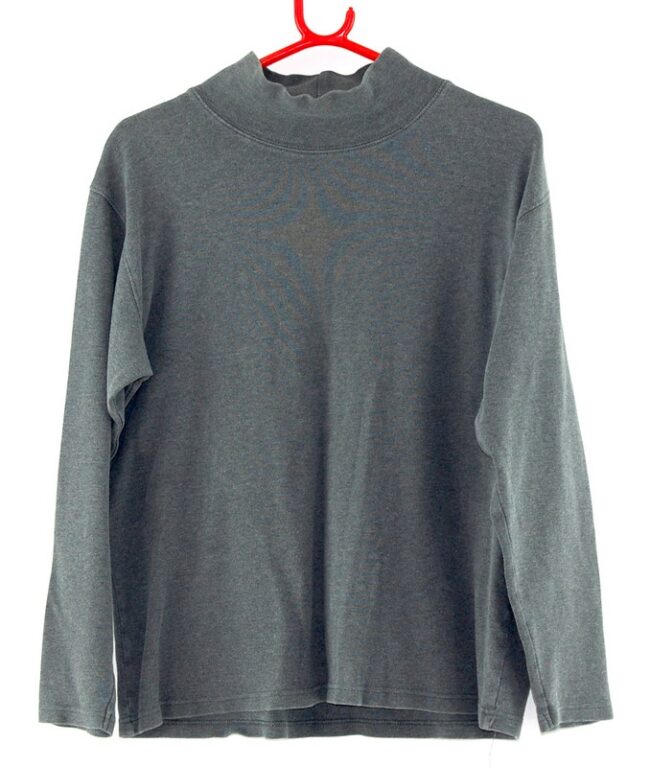 Eddie Bauer Crew Neck Grey Sweatshirt Womens