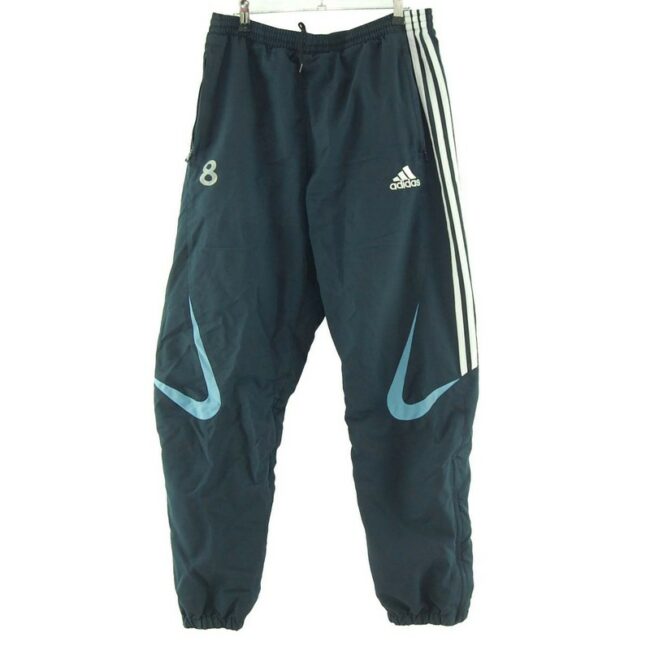 Adidas Tracksuit Bottoms in Navy Blue