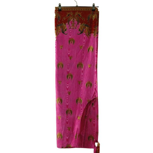 Pink Indonesian Wrap Skirt