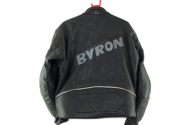 Back of Leather Biker Jacket