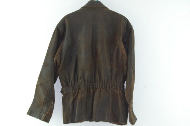 Back of Mens Vintage Biker Jacket