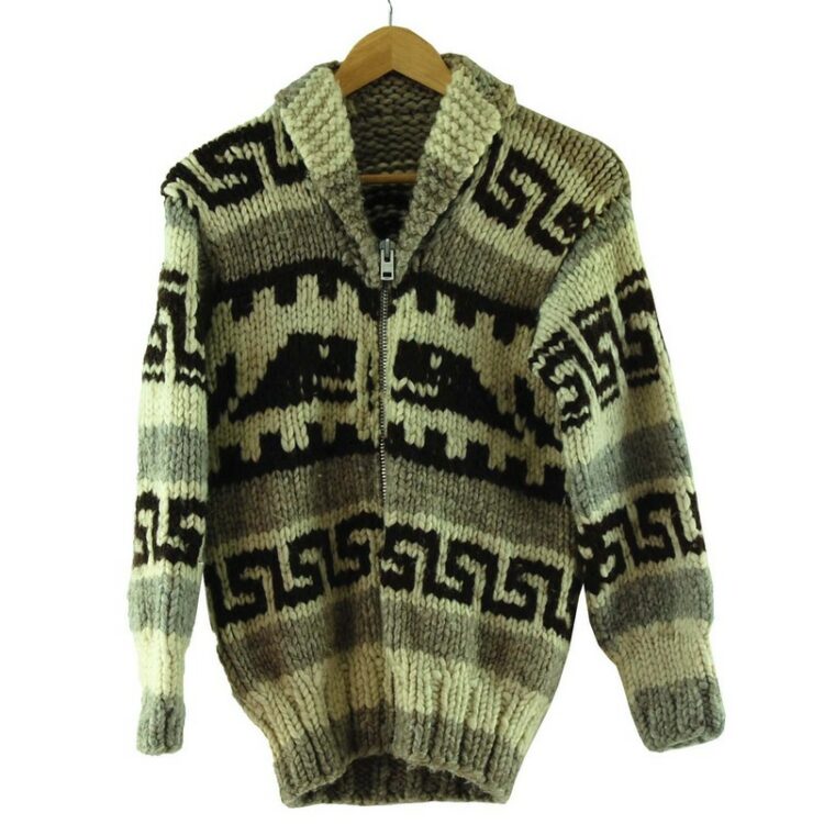 Vintage Cowichan Sweater Mens