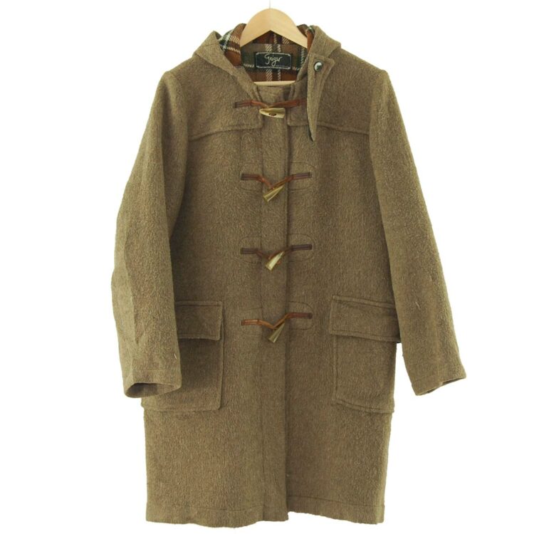 Brown Wool Duffel Coat