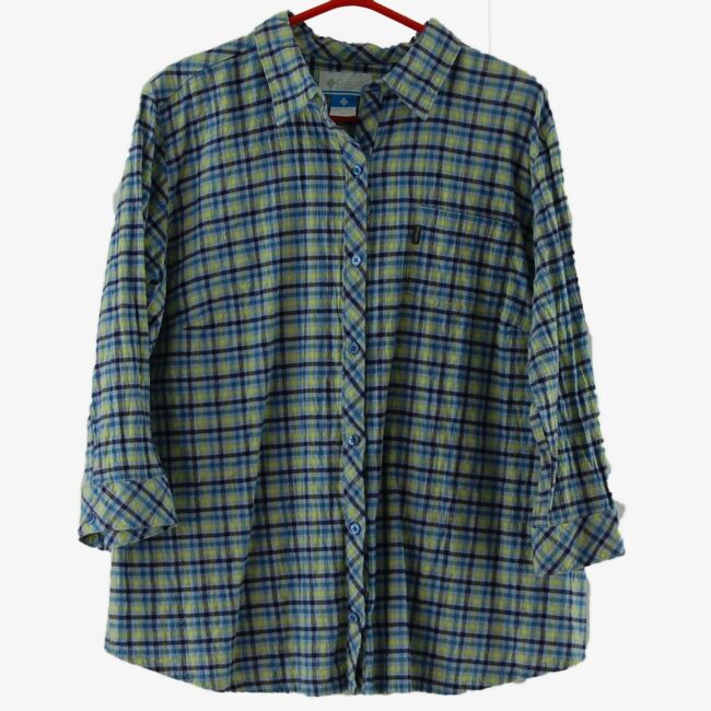 Columbia Clothing Checked Blouse