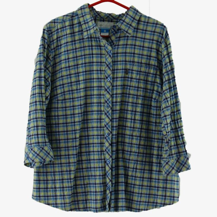 Columbia Clothing Checked Blouse
