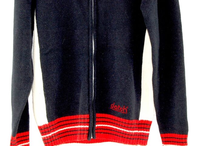 Bottom of cardigan