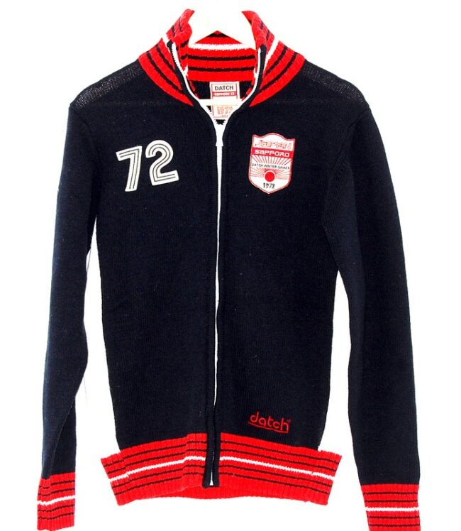 Navy Blue Datch Sapporo 1972 Cardigan