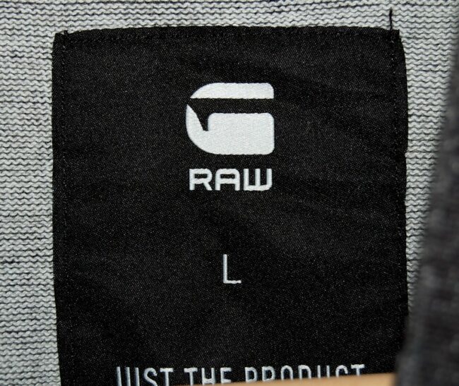 G star raw inside label