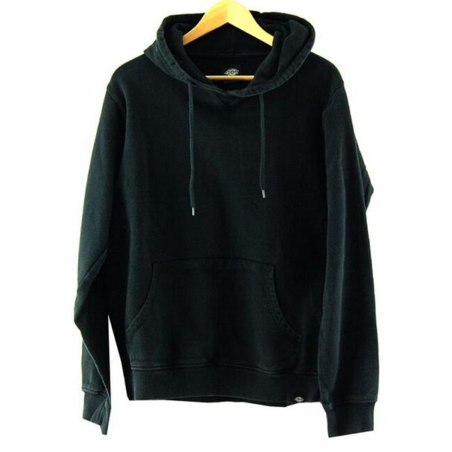 Black Hooded Sweatshirt Mens