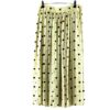 White Skirt With Black Polka Dots