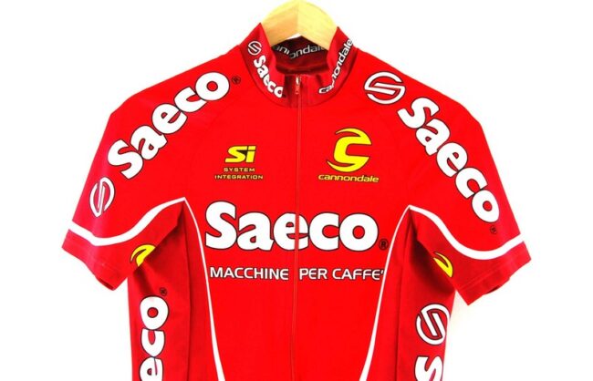 Top Close Up Saeco Cycling T Shirt