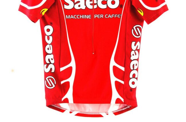 Bottom Close Up Saeco Cycling T Shirt