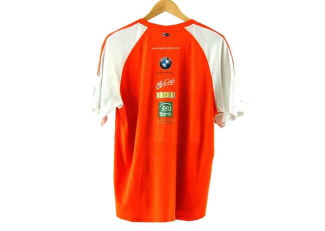 Back T Shirt Adidas Orange