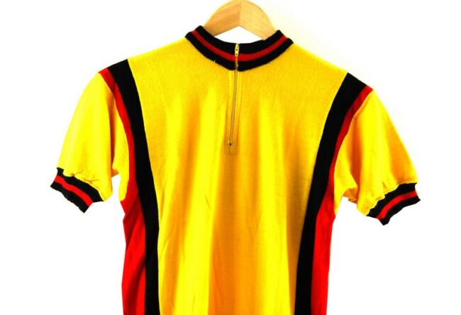 Top Front Yellow Cycling T Shirt